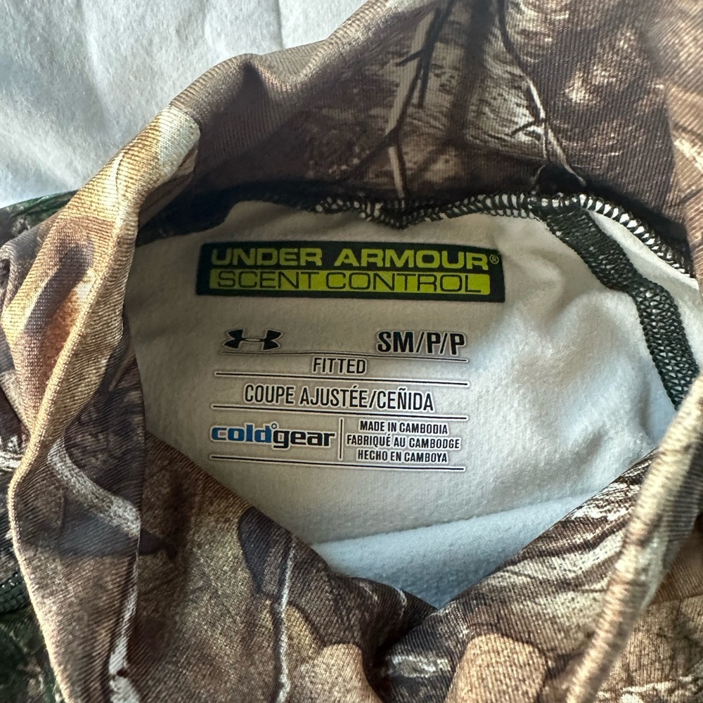 Under Armour Brown Camouflage Scent Control Jacket